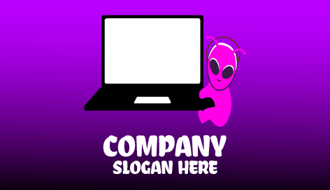 Logotipo De Mantenimiento De Computadoras Alienware