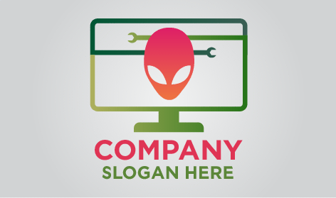 Logotipo de Alienware espacial