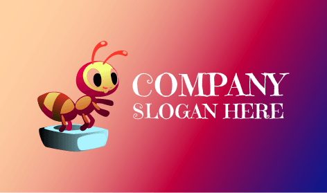 Dancing Animation Ant Logo