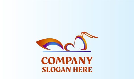 Logo De Fourmi À Motif Floral