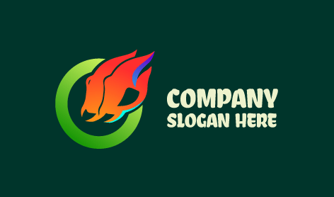 Logo De Fourmi À Tête Dégradée