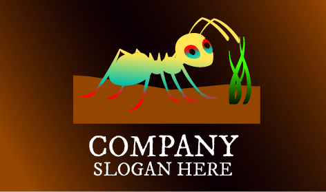 Grass Eating Ant Logo