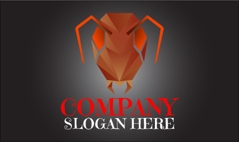 Paper Sculpture Ant Logo