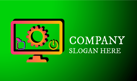 Logotipo De Reparación De Computadoras Apple