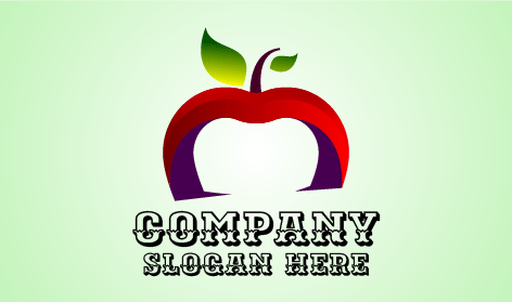 Logo Decorazione Festiva Mela