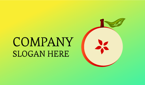 Logo Biji Bunga Apel