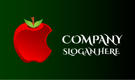 Half Eaten Apple Logo