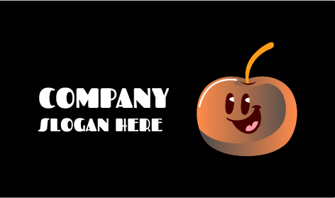 Logo Loco De Manzana Riendo