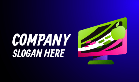 Premium Apple Desktop Computer Logo