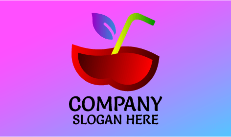 Smoothie Apple Bar Juice Logo