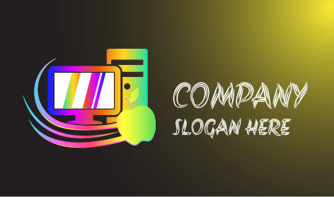 Logotipo Vibrante Del Sistema Operativo Apple