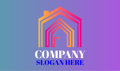 Logo Colorato Dell'Architetto Edile