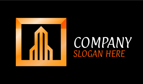 Prächtiges Immobilien-Architekten-Logo