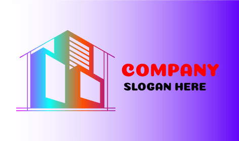 Modernes Immobilien-Architekten-Logo