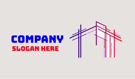 Kleines Gebäude-Architekten-Logo