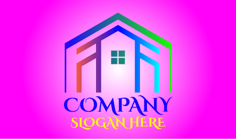 Logo Dell'Architetto Della Costruzione Di Paesaggio Urbano