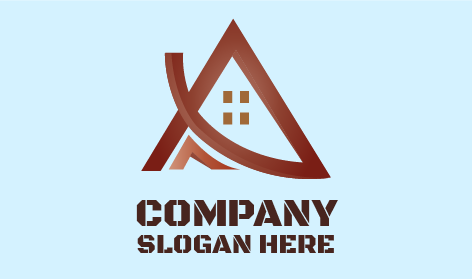 Triangle Building Architecture Logo