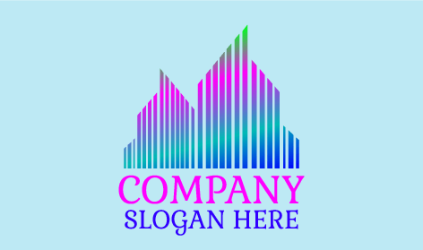 Logo Dell'Architetto Con Contorno Verticale