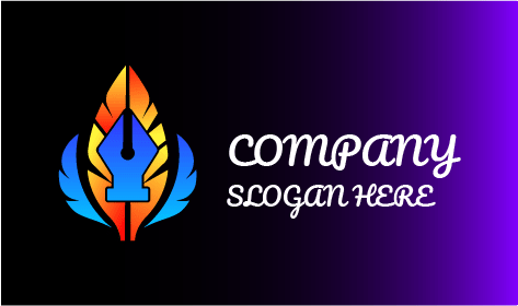 Blue Needle Art Logo