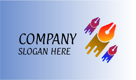 Colorful Needles Art Logo