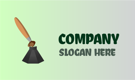 Exclusive Paint Brush Art Logo