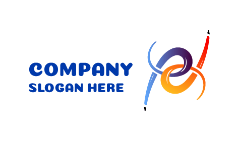 Glossy Entangled Art Logo