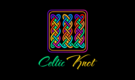 Multicolored Knots Art Ai Logo