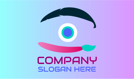 Logo Für Optische Pinselkunst