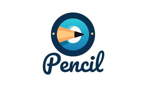 Pencil Lettermark Art Ai Logo