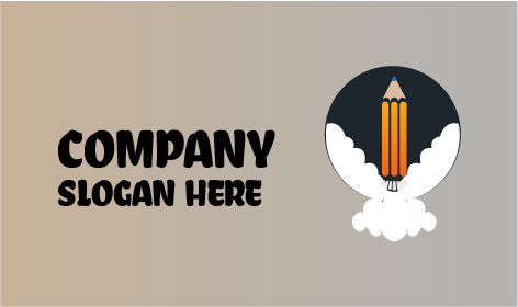 Bleistift Skyrocket Kunst Logo