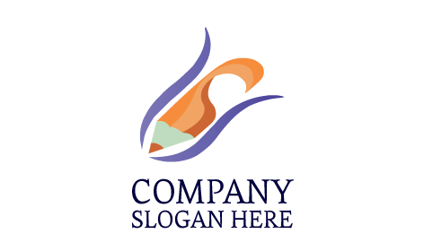 Sharpened Color Pencil Art Logo