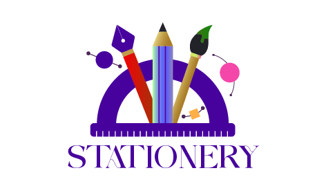 Stationery Items Art Ai Logo