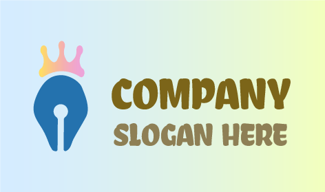 Trendiges Pen Art Logo