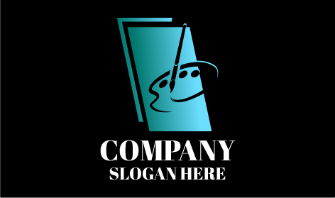 Vibrant Palette Art Logo