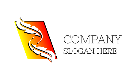 White Feather Art Logo