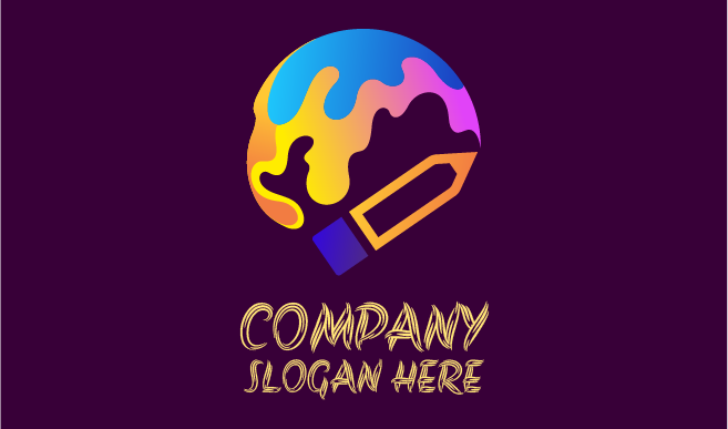 Logo Für Künstler-erde-illustrationen