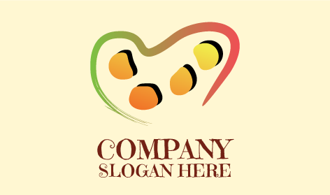 Farbpalette Künstlerlogo