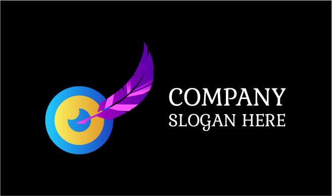 Painting Quill Brush Artist Logo