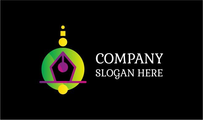 Purple Nib Pen Artist Logo