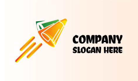 Yellow Glowy Cone Artist Logo