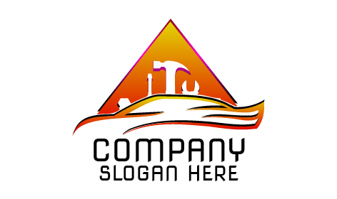 Logo Moderno Per La Manutenzione Delle Auto