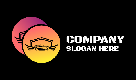 Logótipo Do Showroom Automóvel Premium