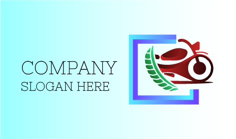 Logotipo Automóvel De Motocicleta Vermelha