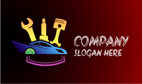 Wing Manutenção Automóvel Logotipo