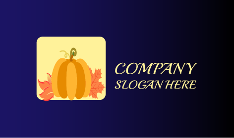 Big Pumpkin Autumn Logo