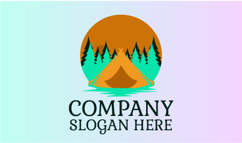 Camping Autumn Logo