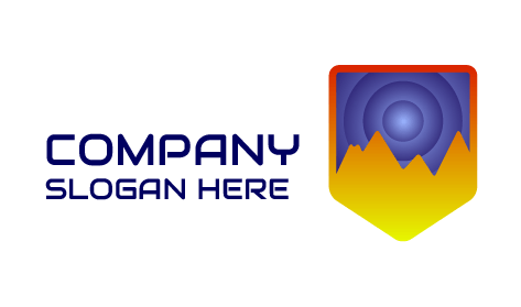 Classy Autumn Mountain Logo