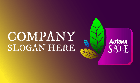 Dissimilar Autumn Leaves Logo