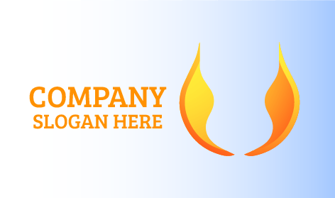 Garden Leaf Autumn Logo