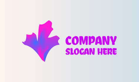 Hello Autumn Floral Logo